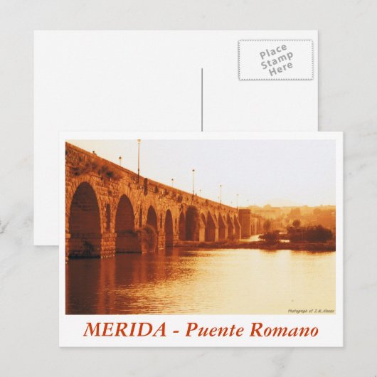 MERIDA - Puente Romano Briefkaart (Voorkant / Achterkant)
