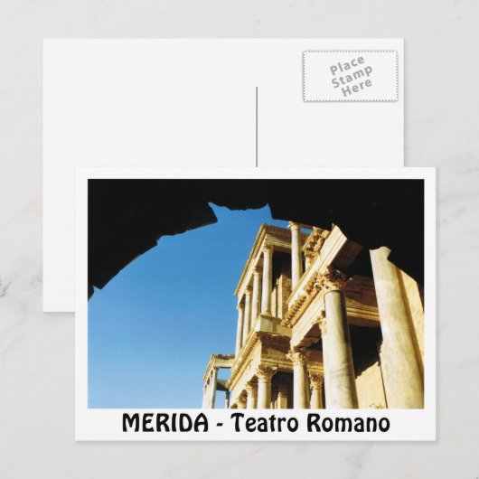 MERIDA - Teatro Romano Briefkaart (Voorkant / Achterkant)