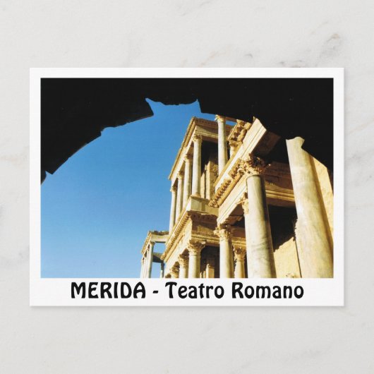MERIDA - Teatro Romano Briefkaart (Voorkant)