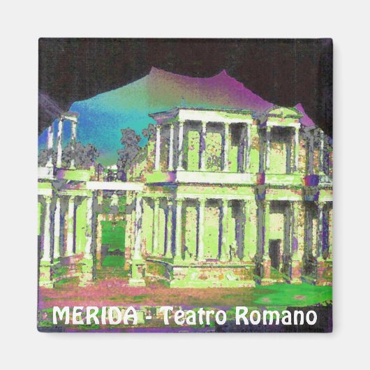 MERIDA - Teatro Romano Magneet (Voorkant)