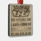 Meriden Britannia Company Metalen Ornament (Rechts)