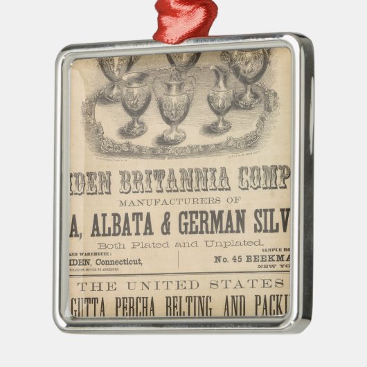 Meriden Britannia Company Metalen Ornament (Links)