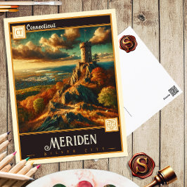 Meriden, Connecticut | Oude ansichtkaart Briefkaart