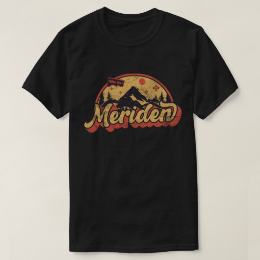 Meriden, Connecticut T-shirt (Design voorkant)