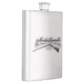 Meriden Fire Arms Co. 1908 Logo Flask Heupfles (Rechts)