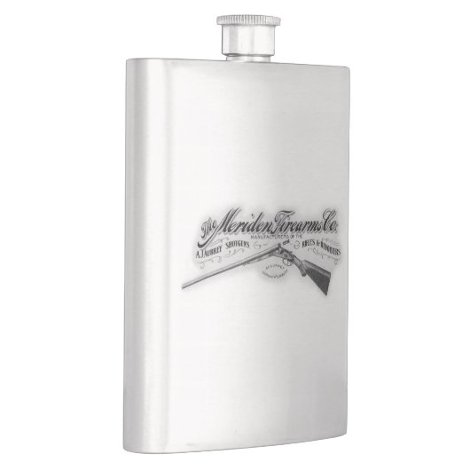 Meriden Fire Arms Co. 1908 Logo Flask Heupfles (Rechts)