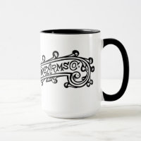 Meriden Fire Arms met inscriptie Scroll Logo Mok