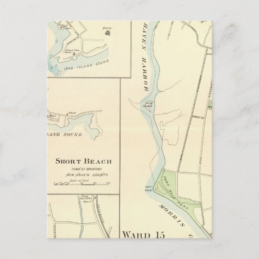 Meriden north briefkaart (Voorkant)