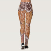 Merideth woestijn Aboriginal Leggings (Achterkant)