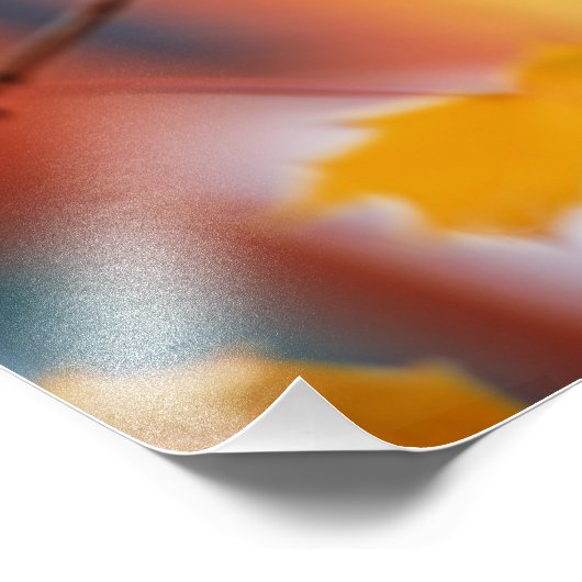 Meridiaanse Herfst. Foto Afdruk (Hoek)