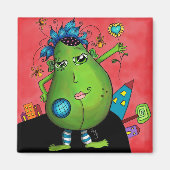 Meridian Avocado magneet (Voorkant)