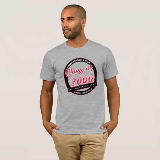 Meridian Class of 2000 Reunion T-Shirts (Voorkant volledig)
