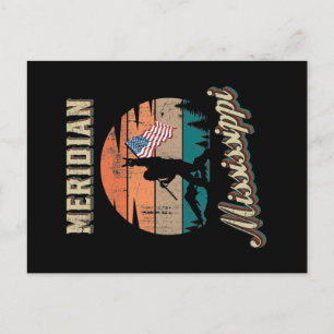 Meridian Mississippi Briefkaart