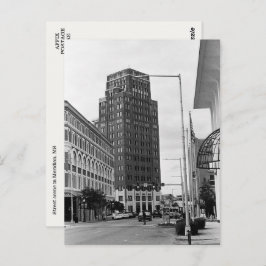 Meridian, MS Downtown Scene Foto Briefkaart