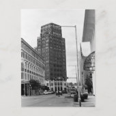 Meridian, MS Downtown Scene Foto Briefkaart (Voorkant)