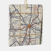 Meridian MS  Map Keramisch Ornament (Rechts)