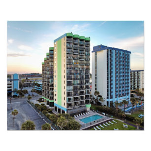Meridian Plaza Condominium Myrtle Beach Foto Afdruk