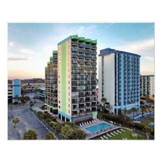 Meridian Plaza Condominium Myrtle Beach Foto Afdruk