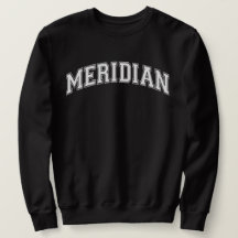 MERIDIAN University-stijl trui America College