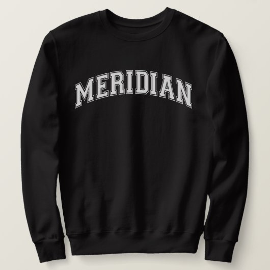 MERIDIAN University-stijl trui America College (Design voorkant)
