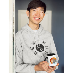 meridians acupunctie - elementen van chinese orgaa tweekleurige koffiemok