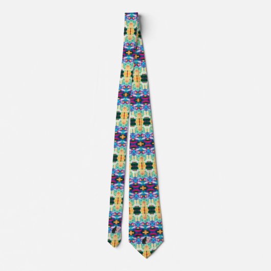 Meridians KCFX Necktie Stropdas (Achterkant)