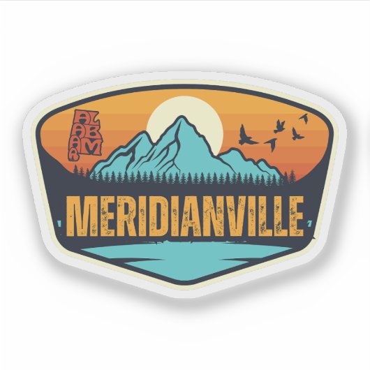 Meridianville, Alabama Sticker (Voorkant)