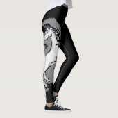Meridies Horse - Grijze zwijn Leggings (Rechts)