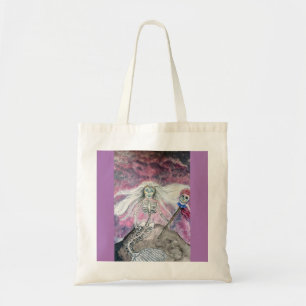 Meridol, koningin van de ondode zeemeerminnen tote bag