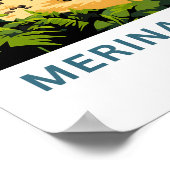 Merina Villages Madagascar Reisprint Poster (Hoek)