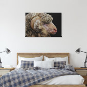 Merino-schaap Canvas Afdruk (Insitu (Slaapkamer))