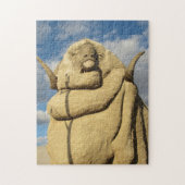 merino - schapen legpuzzel (Verticaal)