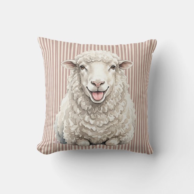 Merino Schapenboerderij Kussen (Voorkant)