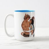 Merit en Kalini Swoon Tweekleurige Koffiemok (Links)