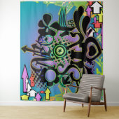 Merk #1 wandkleed (In situ)