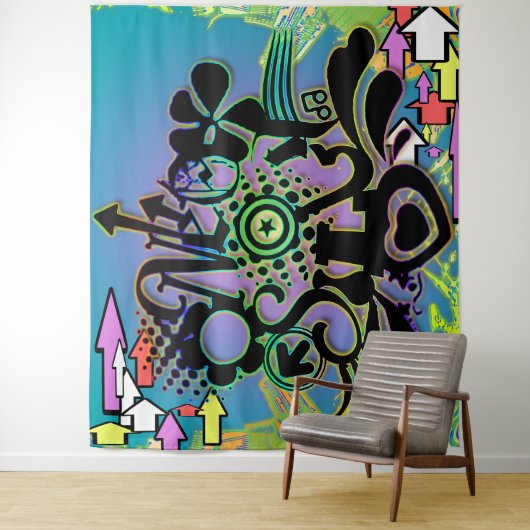 Merk #1 wandkleed (In situ)