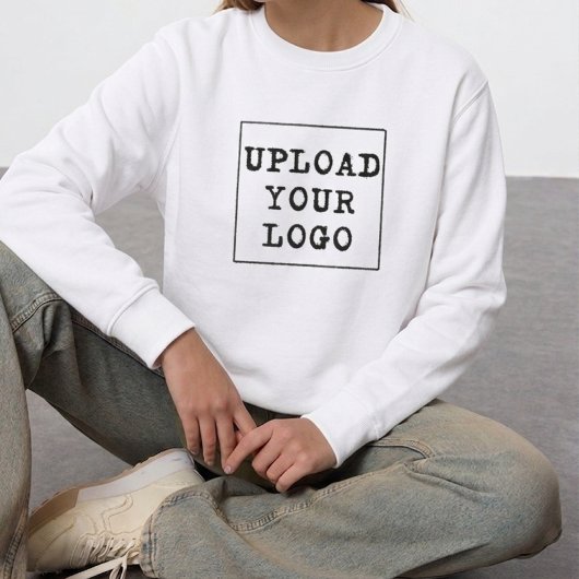 Merk Crewneck Met Bedrijfslogo Trui