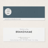 Merk Custom Logo oorbel Sieraden Display Kaart (Voorkant /achterkant)