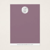 Merk Custom Logo oorbel Sieraden Display Kaart (Voorkant)