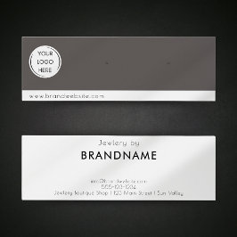 Merk Custom Logo oorbel Sieraden Display Kaart