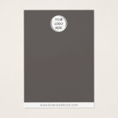 Merk Custom Logo oorbel Sieraden Display Kaart (Voorkant)