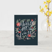 Merk de hele manier Scripted de bloemen van de Vak Kaart (Gele Bloem)