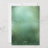 Merk en gehuwd| Eerste Kerstmis| Foto Feestdagenkaart (Achterkant)