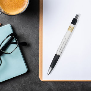 Merk kleur business logo naam telefoon mail websit pen