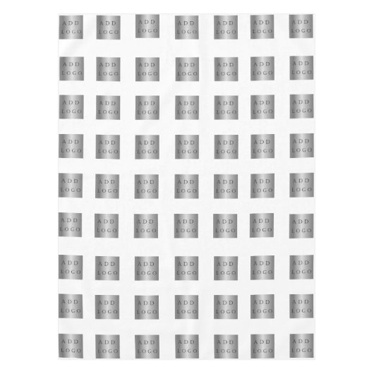 Merk kleur business logo tekst tafelkleed (Voorkant)