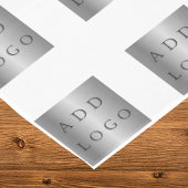 Merk kleur business logo tekst tafelkleed