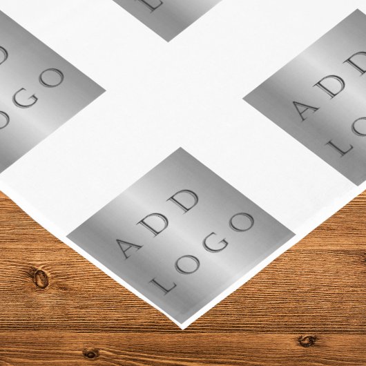 Merk kleur business logo tekst tafelkleed