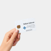 Merk. Kleur. Comfort — PVC badge voor campagnes! (Handheld)