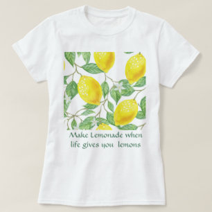 Merk limonade / Lemon Recipe T-Shirt