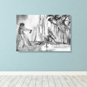 MERK, Maagdarmstelsel en mysterie Canvas Afdruk (Insitu (Houten vloer))